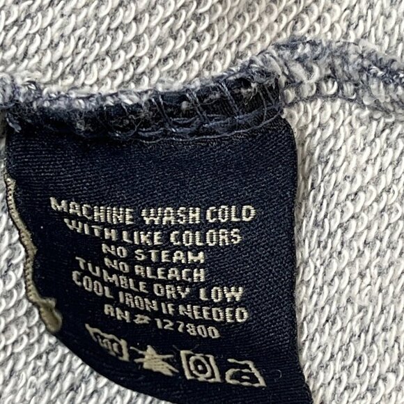 Taylor Vintage Pullover Sweater Mens S Blue Heathered‎ Mock Neck 1/4 Zip Outdoor - Picture 7 of 7